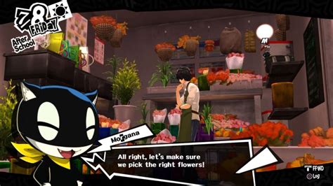persona 5 flowerpedia.